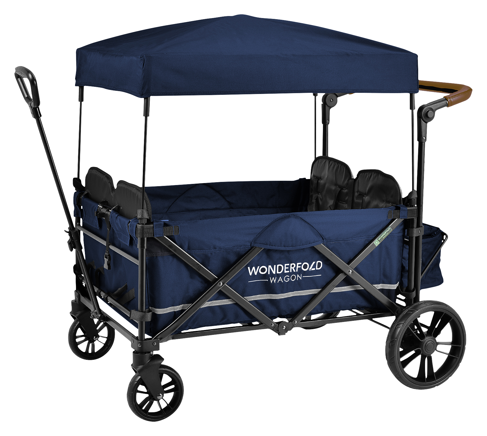 WonderFold Wagon Outdoor X4 Push + Pull Quad Stroller Wagon Cabela